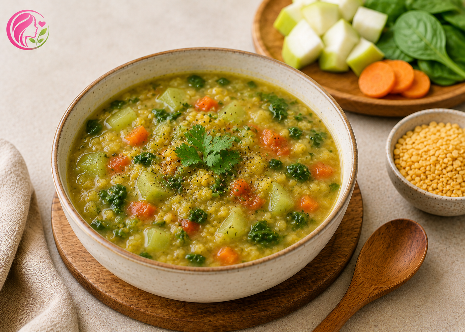 Lauki & Moong Dal Soup